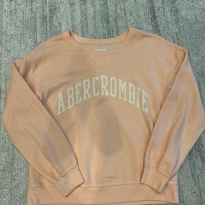 Abercrombie Peach Sweatshirt